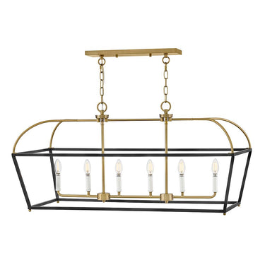 Lark by Hinkley - Tate LED Large Six Light Linear