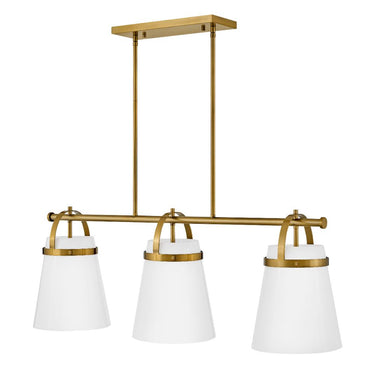 Lark by Hinkley - Tori LED Large Three Light Linear Chandelier