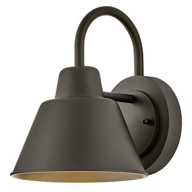 Lark by Hinkley - Wes Med. LED Outdoor Small Gooseneck Barn Light - 1