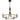 Legare 5 Light Chandelier in Matte Black 6