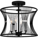 Leiland Semi-Flush Mount-LEI1714MBK