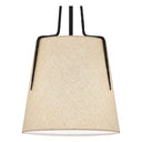 Leona 1 Light Mini Pendant in Matte Black 2
