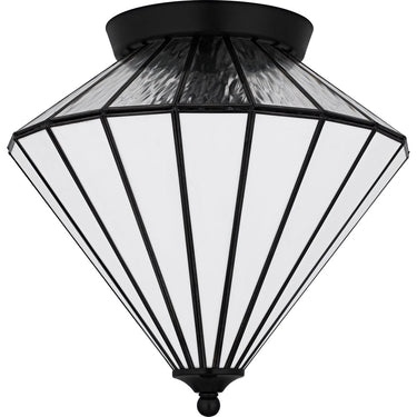 Liam 3 Light Flush Mount in Matte Black 3