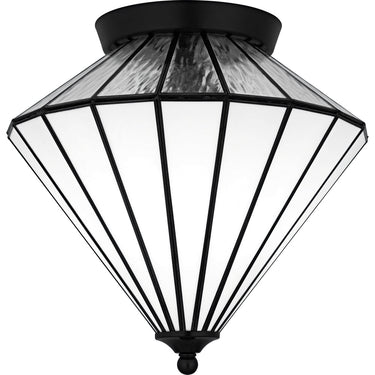 Liam 3 Light Flush Mount in Matte Black 1