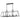Lincoln 5 Light Island Light in Distressed Iron 7