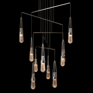 Link 10-Light Blown Glass Mobile Pendant 4