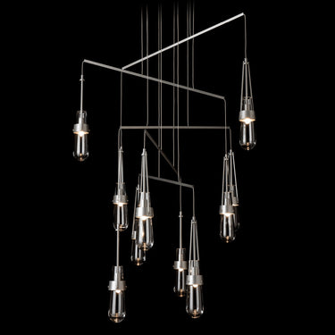 Link 10-Light Clear Glass Mobile Pendant 2