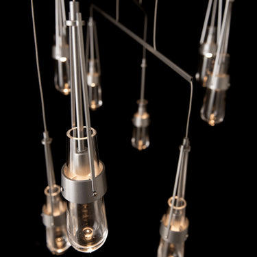 Link 10-Light Clear Glass Mobile Pendant 8