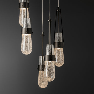 Link 5-Light Blown Glass Pendant 32