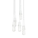 Link 5-Light Blown Glass Pendant 6