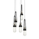 Link 5-Light Blown Glass Pendant 11