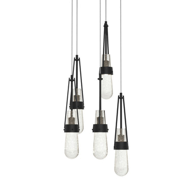Link 5-Light Blown Glass Pendant 11