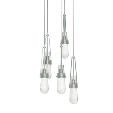 Link 5-Light Blown Glass Pendant 17