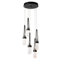 Link 5-Light Blown Glass Pendant 1