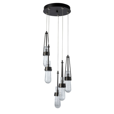 Link 5-Light Blown Glass Pendant 3