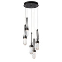 Link 5-Light Blown Glass Pendant 5
