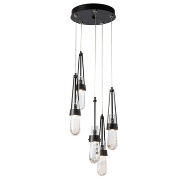Link 5-Light Blown Glass Pendant 5