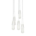Link 5-Light Blown Glass Pendant 