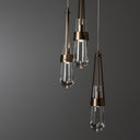 Link 5-Light Clear Glass Pendant 10