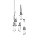 Link 5-Light Clear Glass Pendant 16