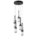 Link 5-Light Clear Glass Pendant 2