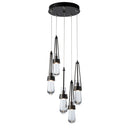 Link 5-Light Clear Glass Pendant 5