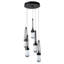 Link 5-Light Clear Glass Pendant 6