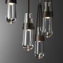 Link 5-Light Clear Glass Pendant 9