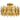 Liza 3 Light Semi-Flush Mount in Gold Leaf 1