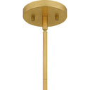 Liza 4 Light Pendant in Gold Leaf 4