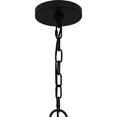 Lockery 5 Light Chandelier in Matte Black 3