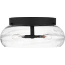 Lucy 3 Light Flush Mount in Matte Black 5