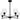 Lucy 5 Light Chandelier in Matte Black 4