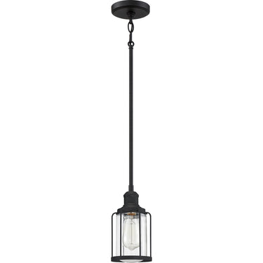 Ludlow 1 Light Mini Pendant in Earth Black 2