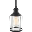 Ludlow 1 Light Mini Pendant in Earth Black 4