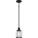 Ludlow 1 Light Mini Pendant in Earth Black 1