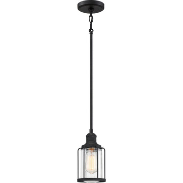 Ludlow 1 Light Mini Pendant in Earth Black 1