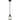 Ludlow 1 Light Mini Pendant in Earth Black 1