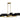 Madden 6 Light Island Light in Aged Brass 1
