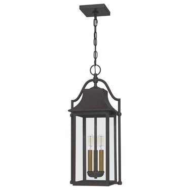Manning 3 Light Mini Pendant in Western Bronze 5