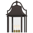 Manning 3 Light Outdoor Post in Western Bronze 2