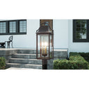 Manning 3 Light Outdoor Post in Western Bronze 5