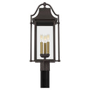 Manning 3 Light Outdoor Post in Western Bronze 8