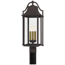 Manning 3 Light Outdoor Post in Western Bronze 1