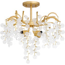Maple 4 Light Semi-Flush Mount 3