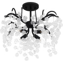Maple 4 Light Semi-Flush Mount 1