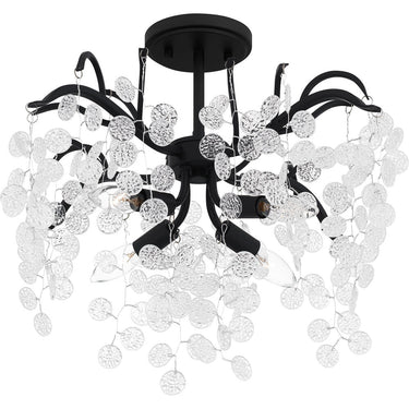 Maple 4 Light Semi-Flush Mount 1