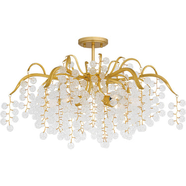 Maple 6 Light Semi-Flush Mount 3