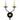 Margaret 2 Light Wall Sconce in Matte Black 1