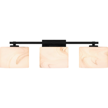 Mather 3 Light Bath Light in Matte Black 1